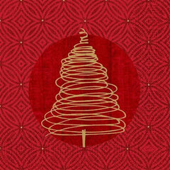 Duni Elegant Trees Napkin 3ply 33cm - Honesty Sales