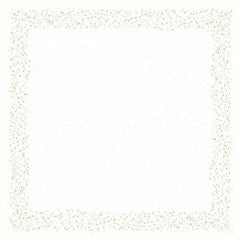 Duni Golden Stardust White Slipcover 84x84cm - Honesty Sales