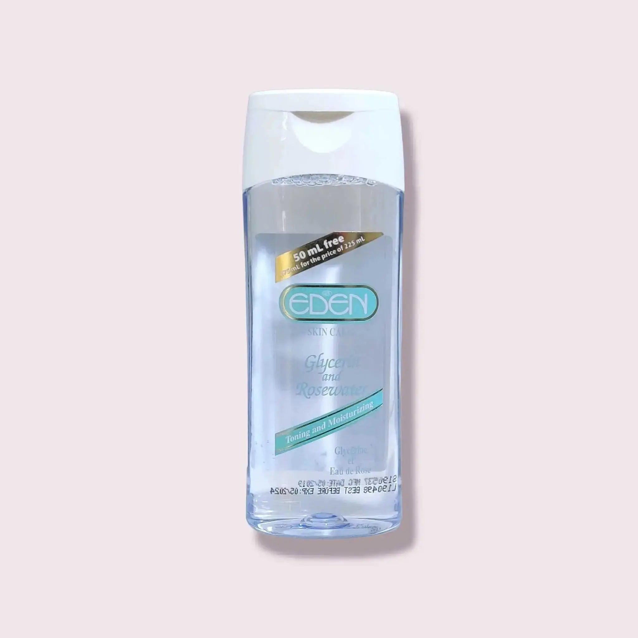 Eden Glycerine and Rosewater 275ml - Honesty Sales