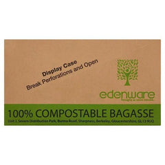 Edenware 200 Bagasse Large Meal Box (Case of 4) - Honesty Sales