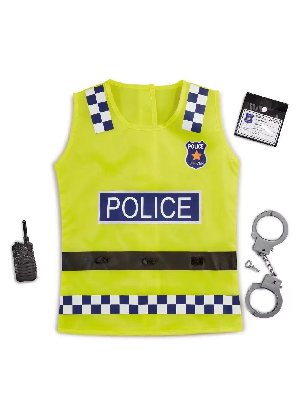ELC Police Officer Costume (3+ Yrs) - Honesty Sales
