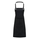 Espresso Bib Apron Black-Black, Black-Brown, Khaki-Brown, Navy-Brown - Honesty Sales