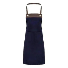 Espresso Bib Apron Black-Black, Black-Brown, Khaki-Brown, Navy-Brown - Honesty Sales