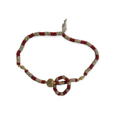 Ethnic chunky bead necklace and bangle - Honesty Sales