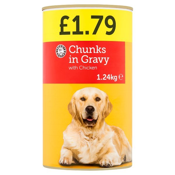 Euro Shopper Chunks in Gravy with Chicken 1.24kg (Case of 6) - Honesty Sales