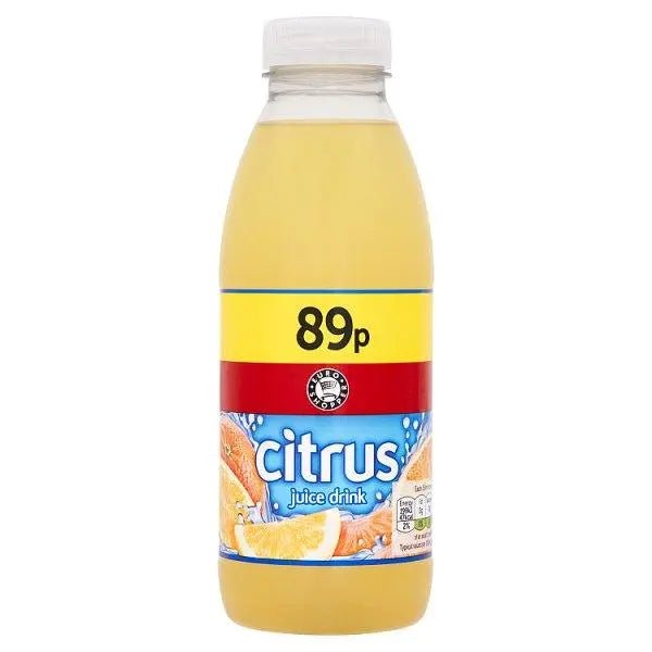Euro Shopper Citrus Juice Drink 500ml (Case of 12) - Honesty Sales