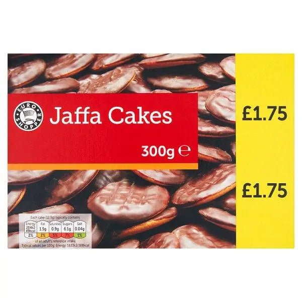Euro Shopper Jaffa Cakes 300g (Case of 20) - Honesty Sales