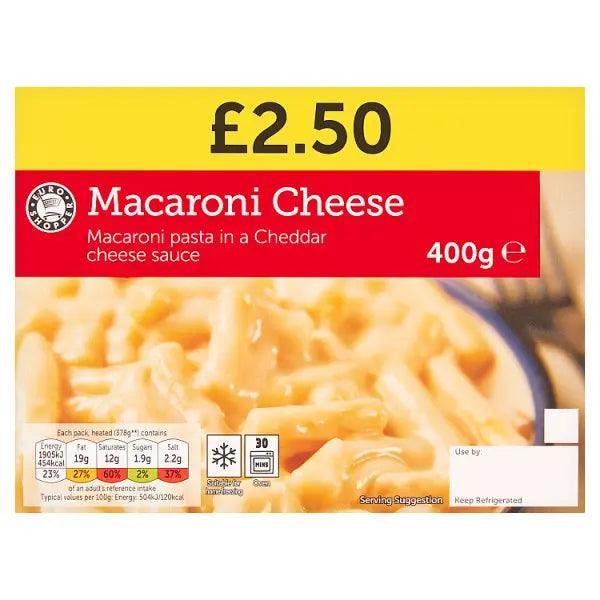 Euro Shopper Macaroni Cheese 400g (Case of 8) - Honesty Sales