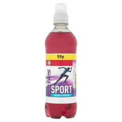Euro Shopper Sport Isotonic Hydration Berries 500ml (Case of 12) - Honesty Sales