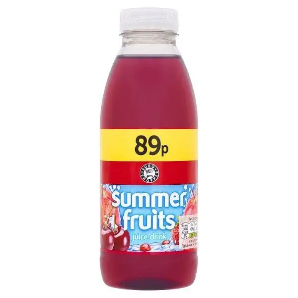 Euro Shopper Summer Fruits Juice Drink 500ml (Case of 12) - Honesty Sales