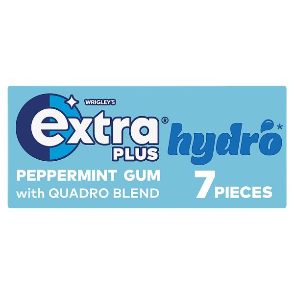 Extra plus 7 Peppermint Sugarfree Gum 15.6g (16 x 16g) - Honesty Sales