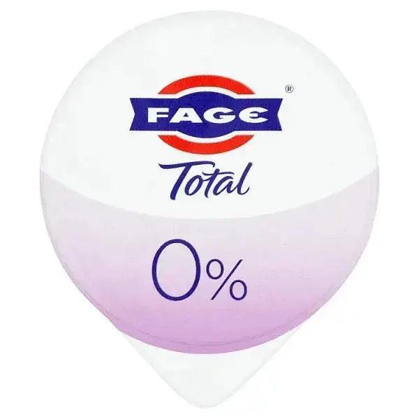 FAGE Total 100% Natural Fat Free Greek Recipe Strained Yoghurt 170g - Honesty Sales