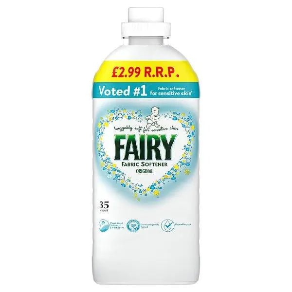 Fairy Fabric Conditioner 35 Washes (Case of 8) - Honesty Sales