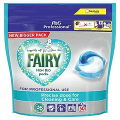 Fairy Professional Non Bio Pods Washing Liquid Capsules 2x50 Washes - Honesty Sales