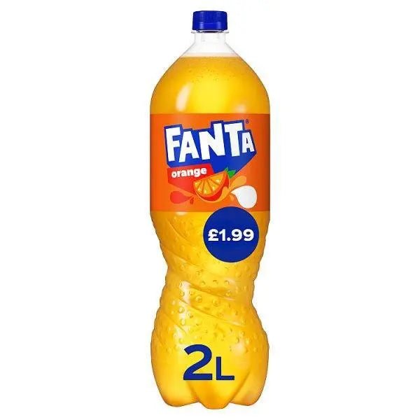 Fanta Orange 6 x 2L (Case of 6) - Honesty Sales