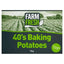 Farm Fresh 40's Baking Potatoes 15kg - Honesty Sales