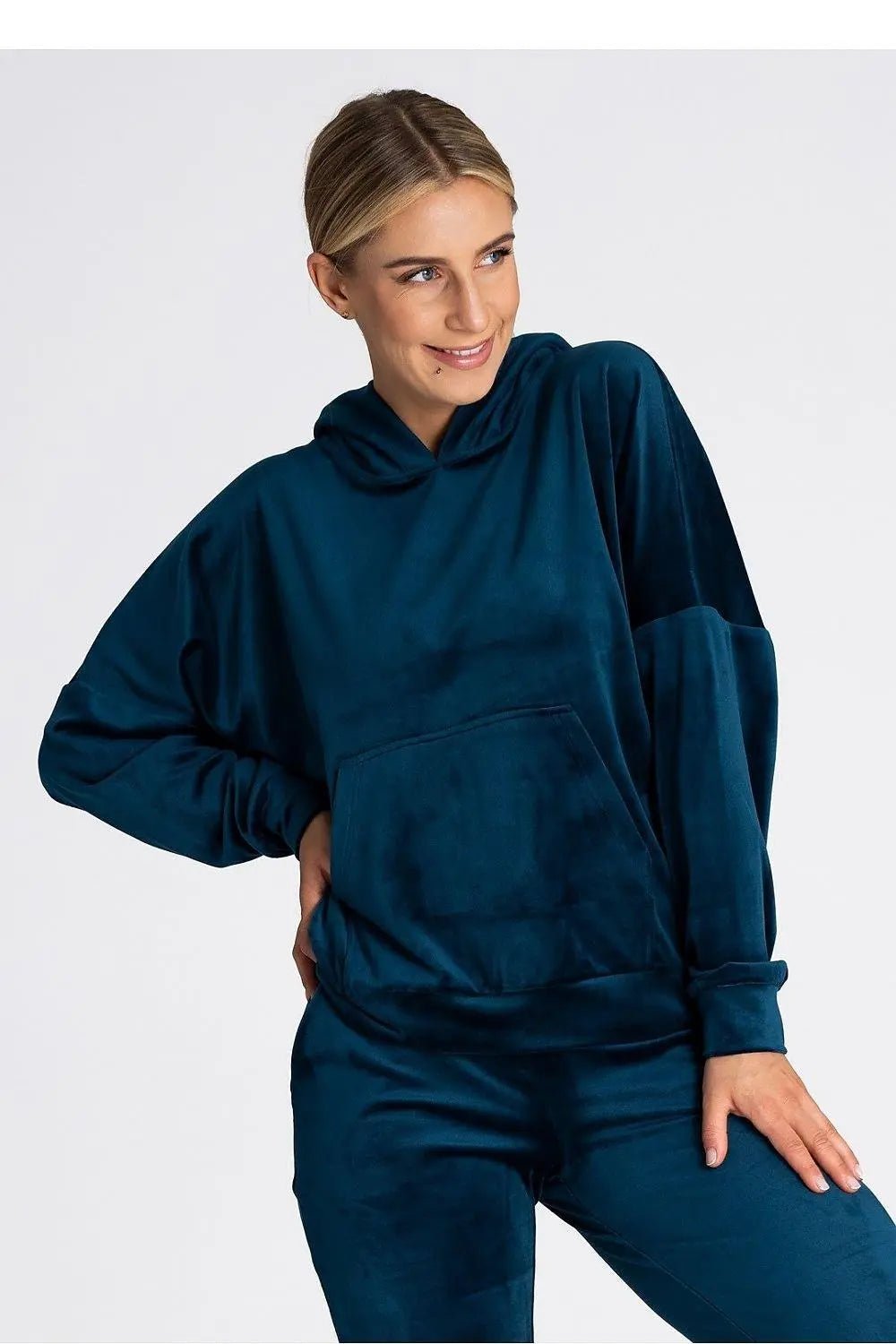 Figl simple cut, long sleeves sweatshirts - Honesty Sales