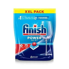 Finish Power AIO Dishwasher Tablets 75 Tabs - Honesty Sales
