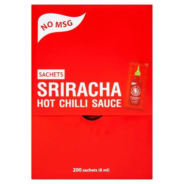 Flying Goose Brand Sriracha Hot Chilli Sauce 200 x 8ml - Honesty Sales