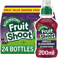 Fruit Shoot Apple & Blackcurrant Kids Juice Drink 24 x 200ml - Honesty Sales