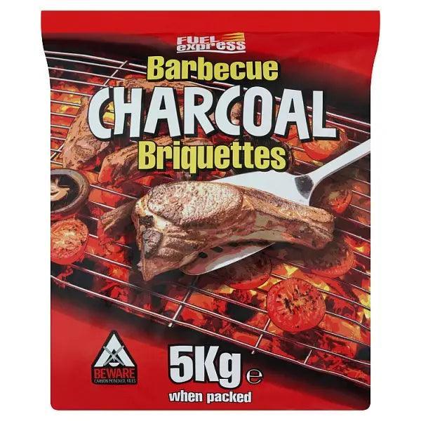 Fuel Express Barbecue Charcoal Briquettes 5kg - Honesty Sales