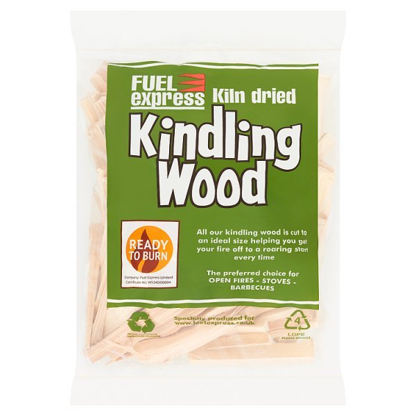 Fuel Express Kiln Dried Kindling Wood (1 x Pack) - Honesty Sales