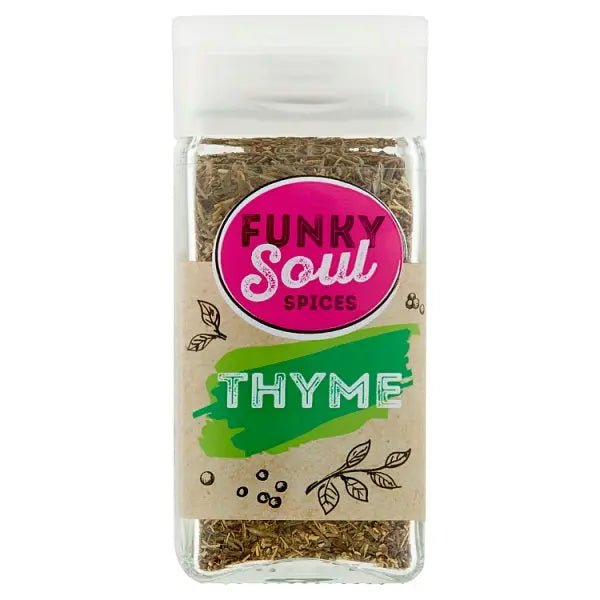 Funky Soul Spices Thyme 16g (Case of 6) - Honesty Sales