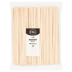 FyNite 5000 7.5" Wooden Stirrer - Honesty Sales