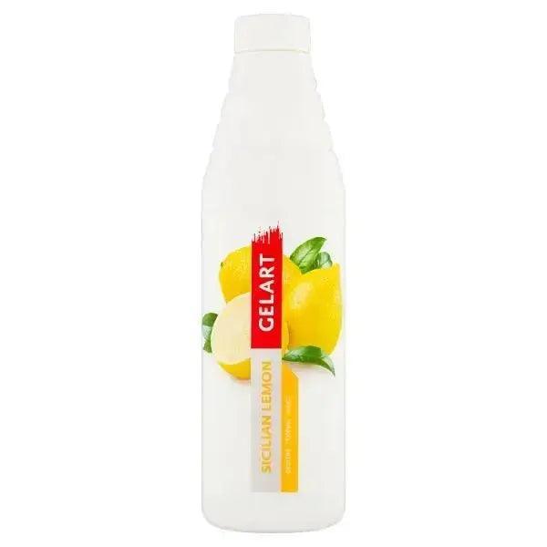 GELART Sicilian Lemon Dessert Topping Sauce 1kg - Honesty Sales