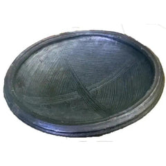 Ghanaian traditional earthen clay mortar ( Asanka ) 22cm - Honesty Sales