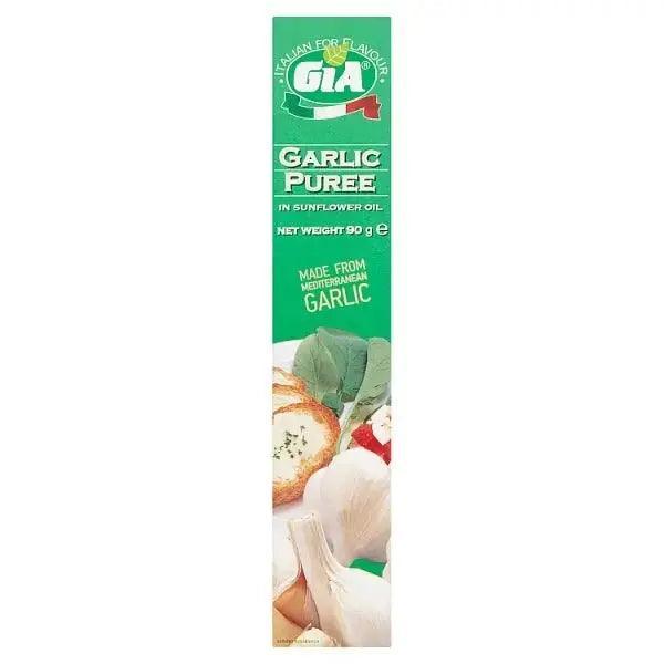 Gia Garlic Puree in Sunflower Oil 90g (Case of 12) - Honesty Sales