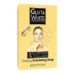 Gluta White Glutathione & Collagen Clarifying & Exfoliating Soap 190g - Honesty Sales