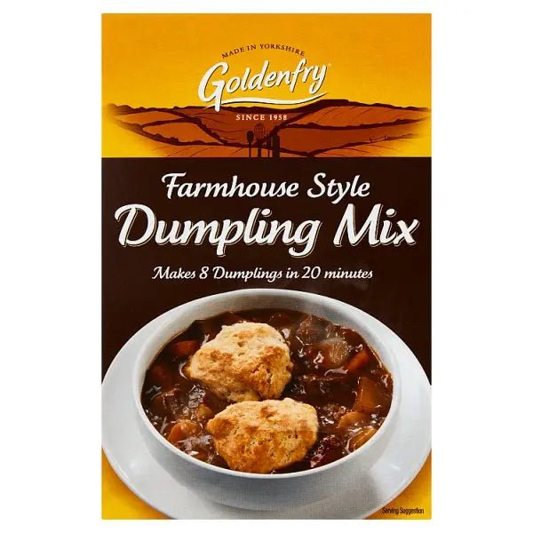 Goldenfry Farmhouse Style Dumpling Mix 142g (Case of 6) - Honesty Sales