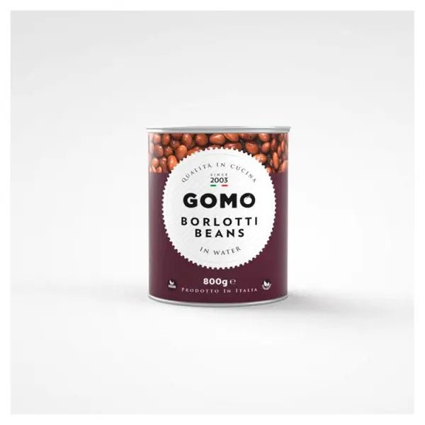 Gomo Borlotti Beans in Water 800g - Honesty Sales