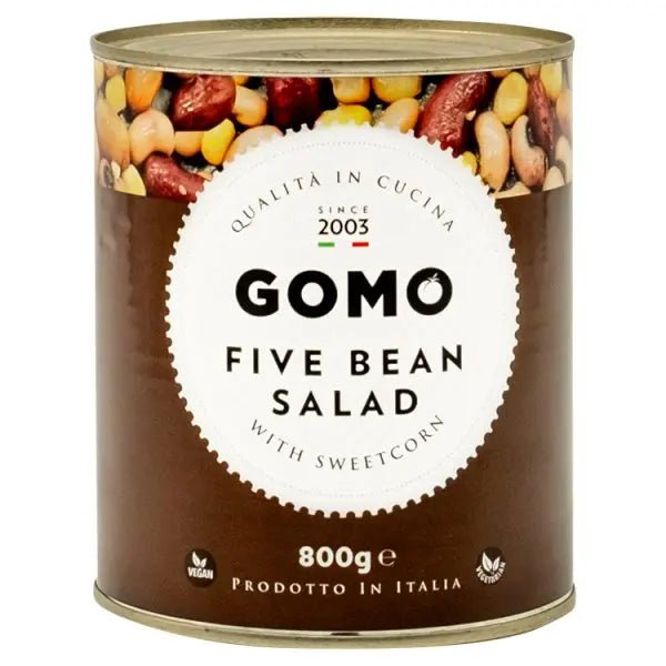 Gomo Five Bean Salad with Sweetcorn 800g - Honesty Sales