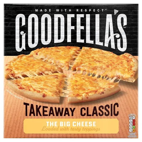Goodfella's Takeaway The Big Cheese Pizza 555g (Case of 7) - Honesty Sales
