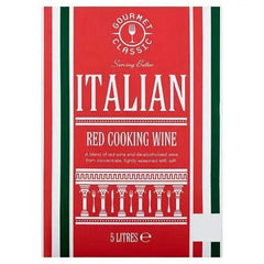Gourmet Classic Italian Red Cooking Wine 5 Litres - Honesty Sales