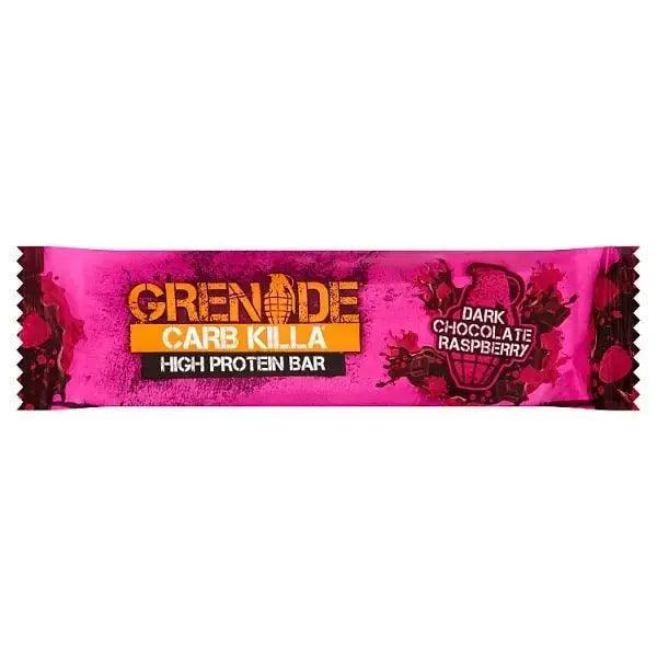 Grenade Carb Killa High Protein Bar Dark Chocolate Raspberry 60g (Case of 12) - Honesty Sales