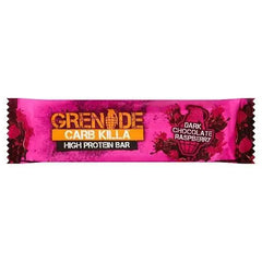 Grenade Carb Killa High Protein Bar Dark Chocolate Raspberry 60g (Case of 12) - Honesty Sales