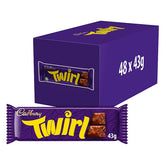 Cadbury Twirl Chocolate Bar 43g (Case of 48)