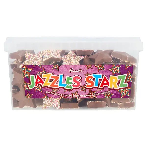 Hannah's Jazzles Starz Choc 700g - Honesty Sales