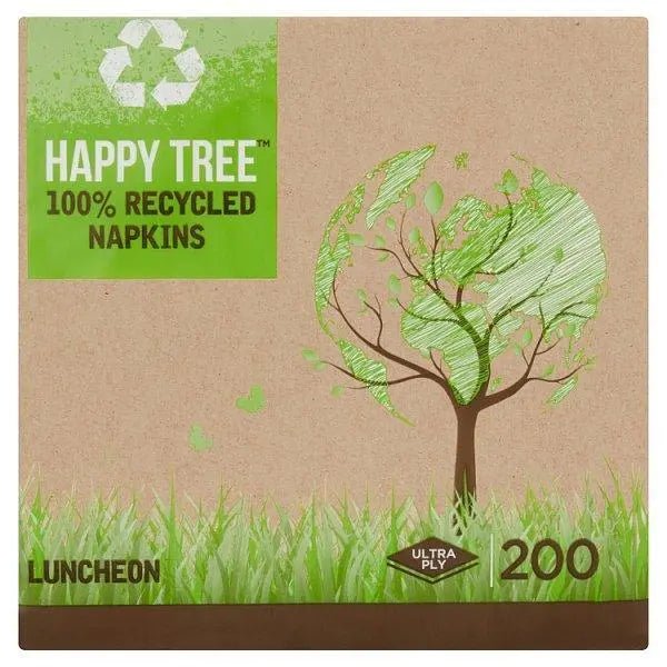 Happy Tree 200 Luncheon Ultra Ply Napkins - Honesty Sales