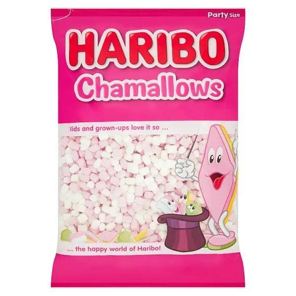 HARIBO Chamallows White and Pink Mini Mallows 1kg - Honesty Sales