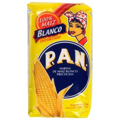 Harina PAN Pre-Cooked White Maize Meal - 1kg - Honesty Sales