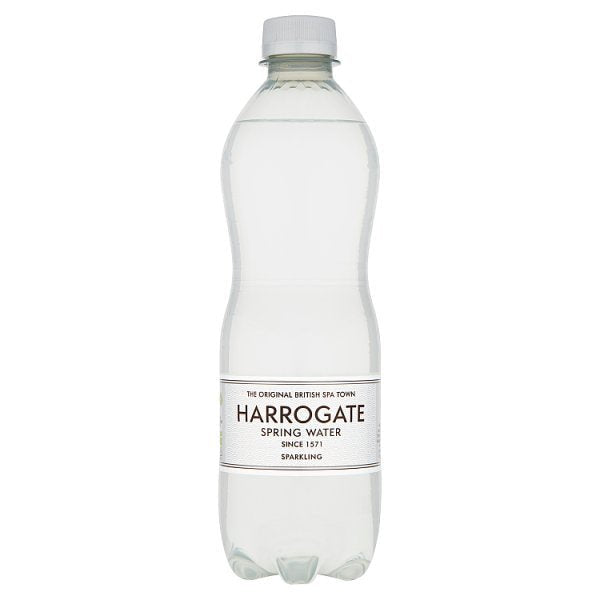 Harrogate Spring Water Sparkling 500ml (24 x 500ml) - Honesty Sales