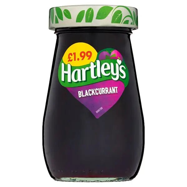 Hartley's Blackcurrant 300g (Case of 6) - Honesty Sales