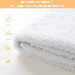 Heated Underblanket 150x80cm Electric Blanket with 10 Temperature Levels Washable 3H Timer - Honesty Sales