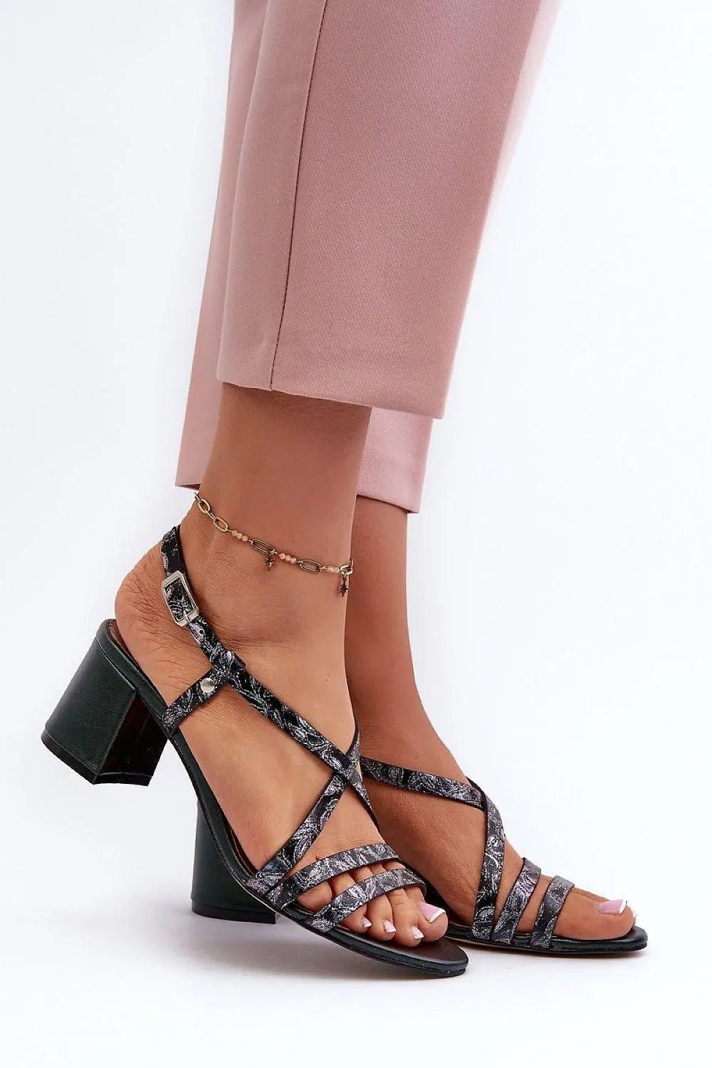 Heel sandals model 198795 Step in style - Honesty Sales