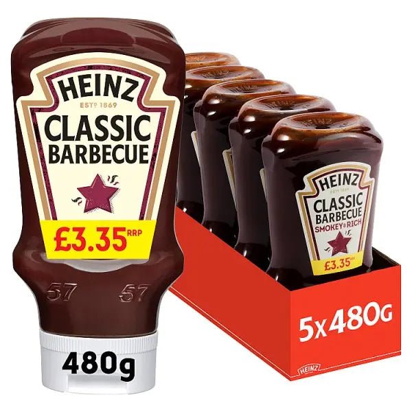 Heinz Classic BBQ Sauce PMP 480g (Case of 10) - Honesty Sales