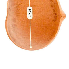 Hemispherical Calabash bowl 18 cm Round Half - Honesty Sales